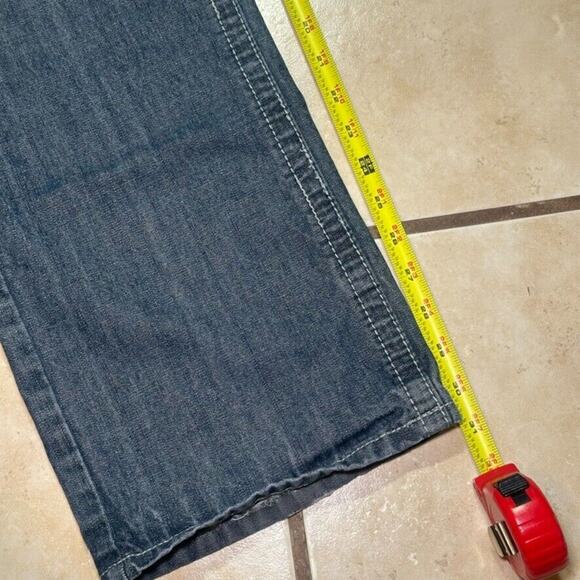 Y2K Xtreme Couture Jeans Men’s 36x32 Straight Leg Blue Dark Wash Pants - Picture 8 of 11